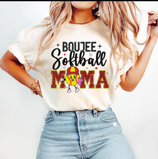 Boujee Softball Mama